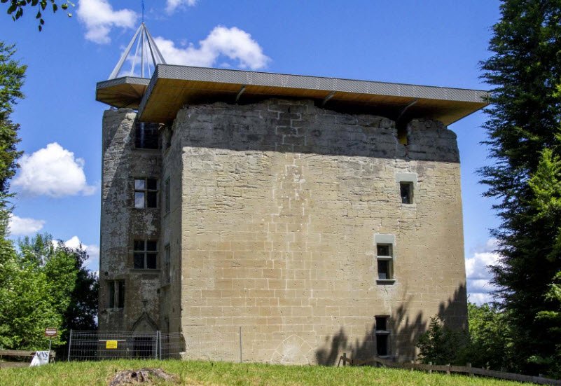 Château d'Illens, Rossens, Gibloux, Switzerland, Switzerland